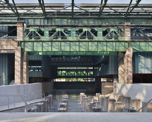 wallaceliu converts a former steel factory to create chongqing industrial museum