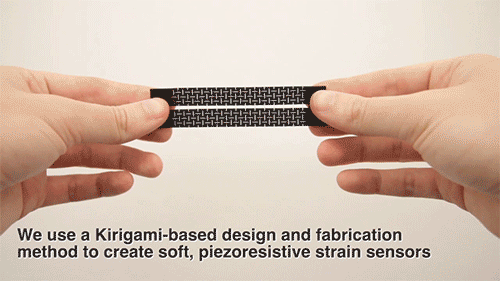 MIT sensorized skin gives soft robots and idea of touch and place