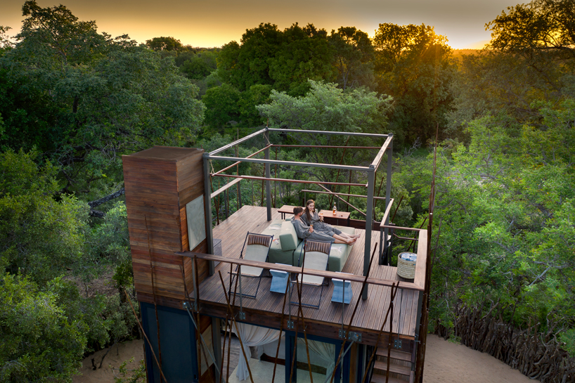 andBeyond invites travelers to sleep in wild south africa in ngala treehouse