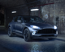 aston martin unveils DBX SUV with layers upon layers of carbon fiber