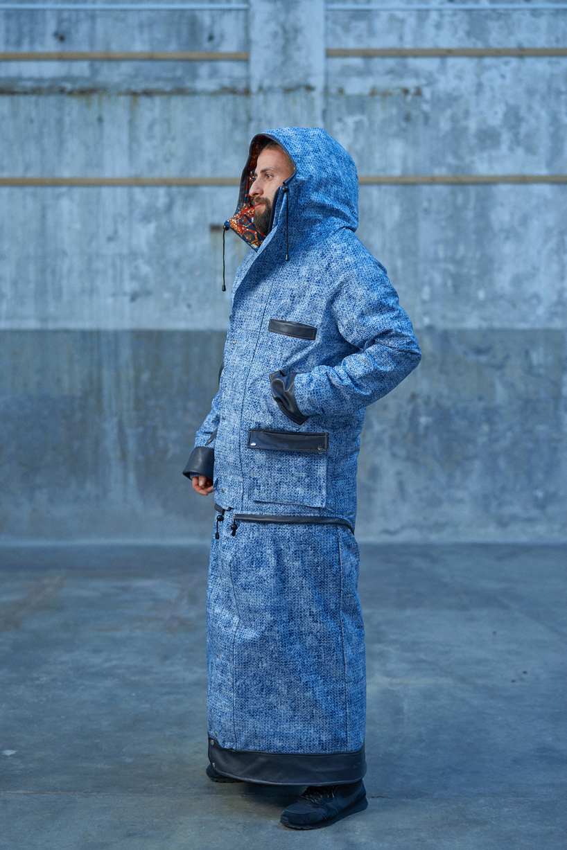 Sheltersuit is a wearable shelter for homeless people