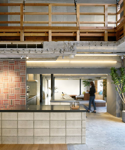 basecamp tokyo by torafu architects combines office and co-living space