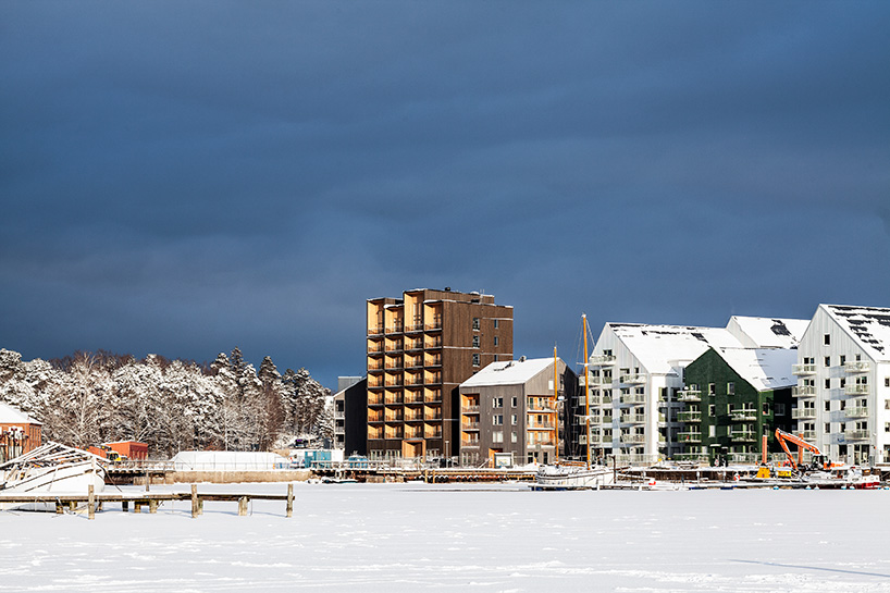 C.F. møller architects completes sweden's tallest timber building