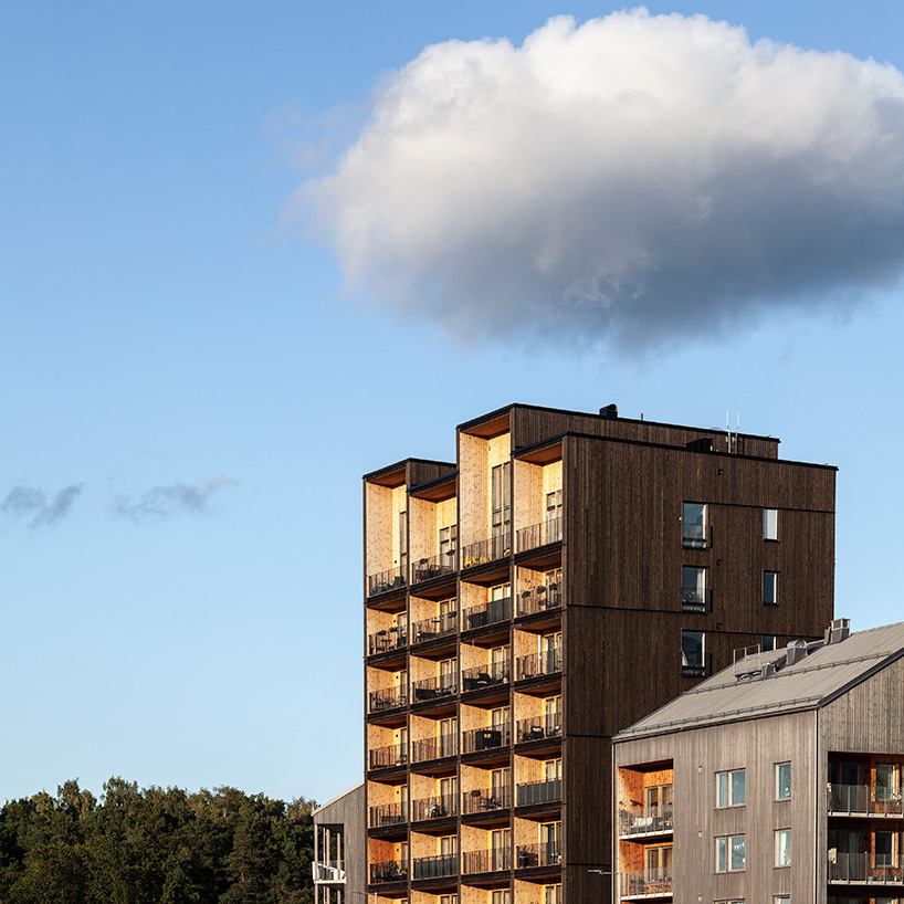 C.F. møller architects completes sweden's tallest timber building