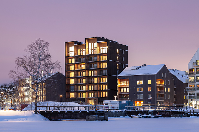 C.F. møller architects completes sweden's tallest timber building