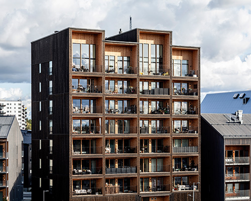 C.F. møller architects completes sweden's tallest timber building