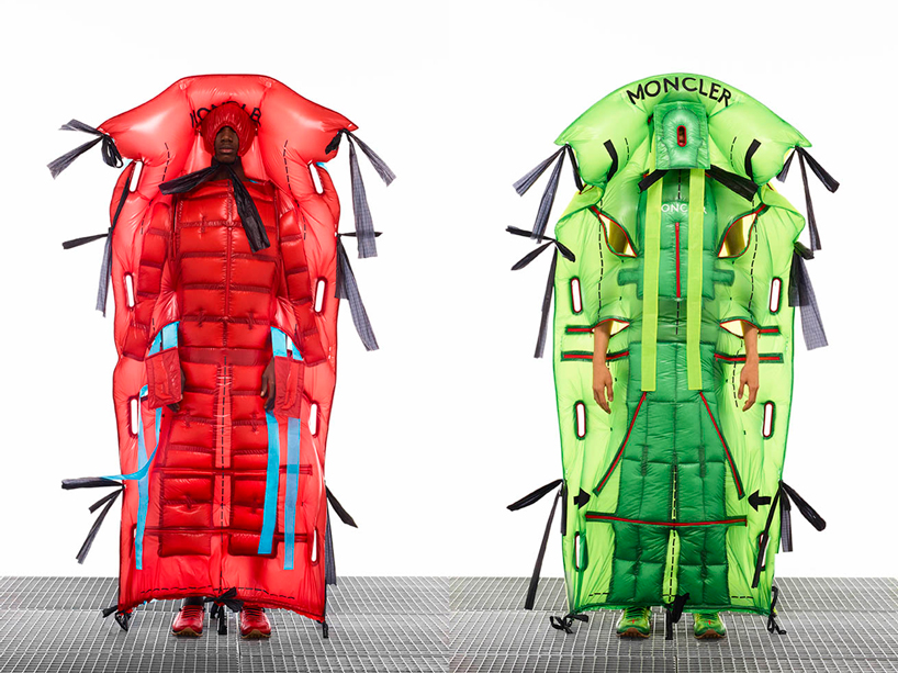 craig green reinterprets puffer as colorful inflatables for