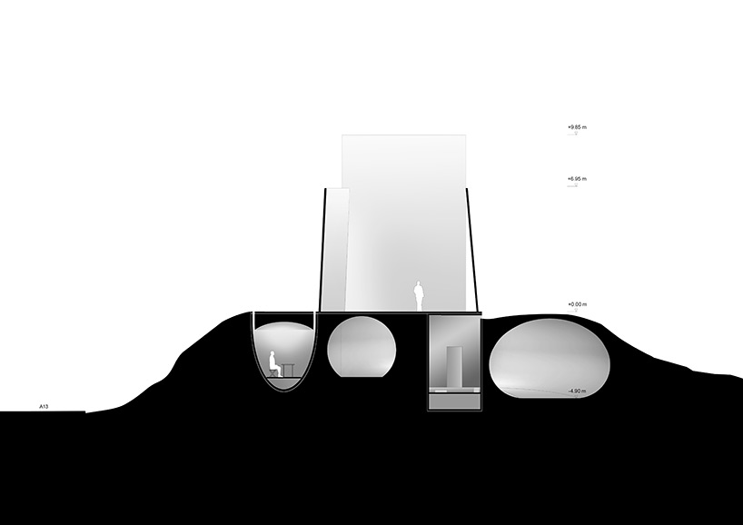 herzog & de meuron plans the 'autobahnkirche', switzerland's first motorway chapel