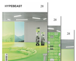 harry nuriev channels color, fashion, and furniture for HYPEBEAST magazine's ignition issue