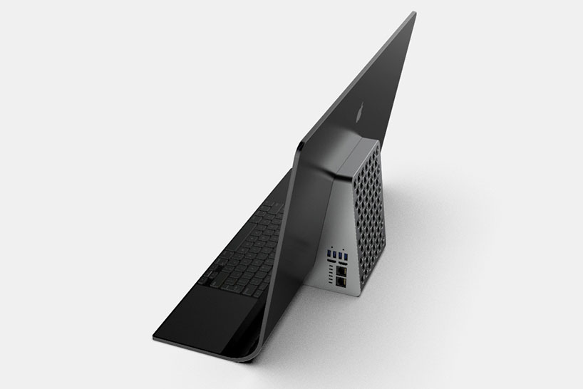 sarang sheth envisions apple's design patent for a revolutionary curved unibody iMac Pro