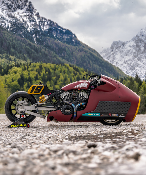 indian motorcycle mods the appaloosa V2.0 for racing on ice