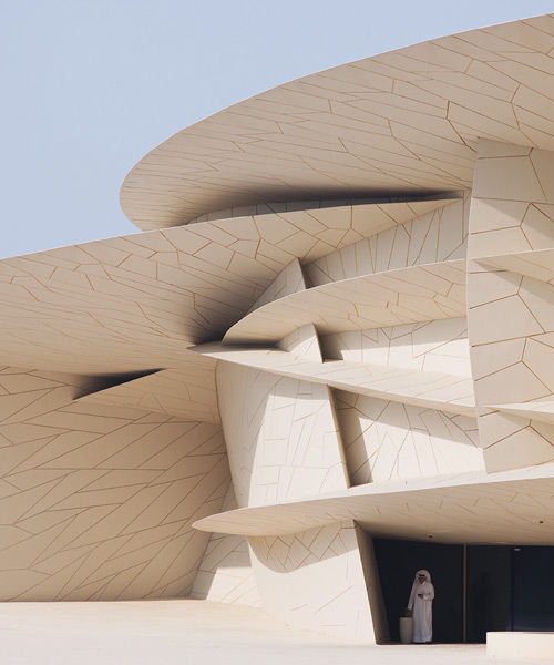 julien lanoo captures jean nouvel's national museum of qatar as series of rich compositions
