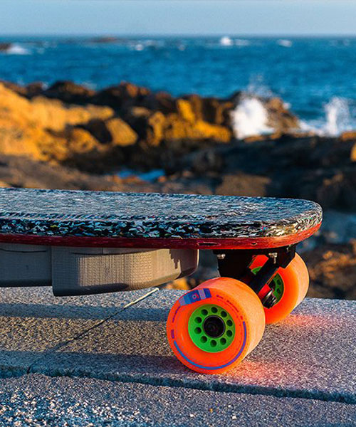 joão leão develops the first open source electric skateboard made out of recycled plastic