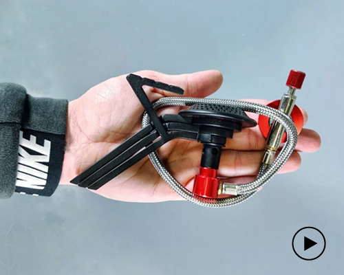 katipo is a foldable outdoor stove that fits in the palm of your hand