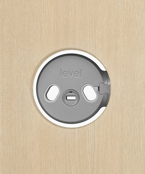 level presents the world's first invisible smart lock designed by feiz design studio