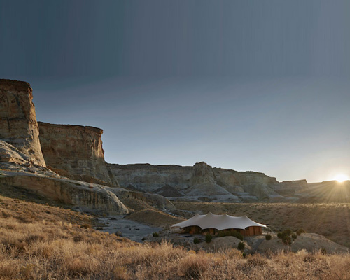 tented 'glamping' resorts by luxury frontiers immerse travelers in the great outdoors