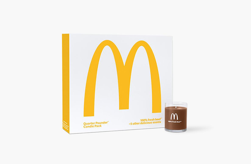 mcdonald's newly launched merchandise includes burger scented candles