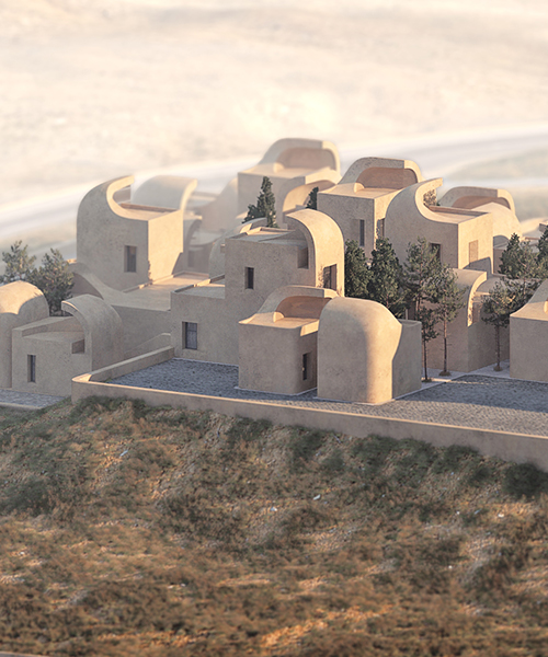 nextoffice proposes modular urban-scale 'sadra civic center' in the iranian vernacular