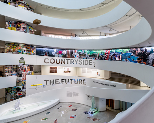 rem koolhaas + AMO explore the future of the countryside at the guggenheim in new york