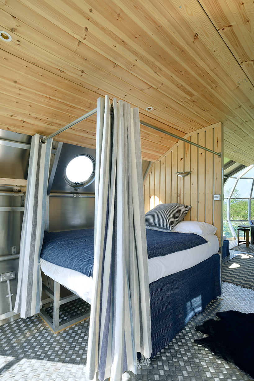 airbnb's latest listing is a double-glazed airship-like cabin in scotland