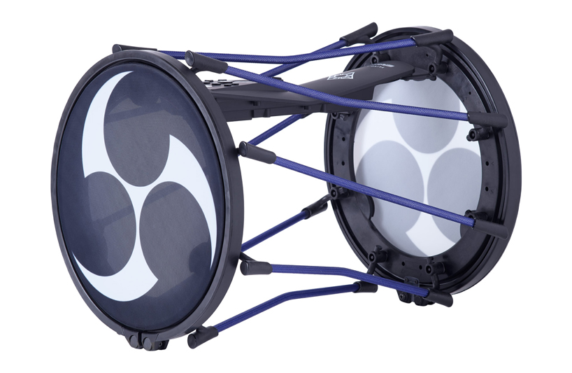 world’s first electronic taiko drum transforms centuries of japanese percussion