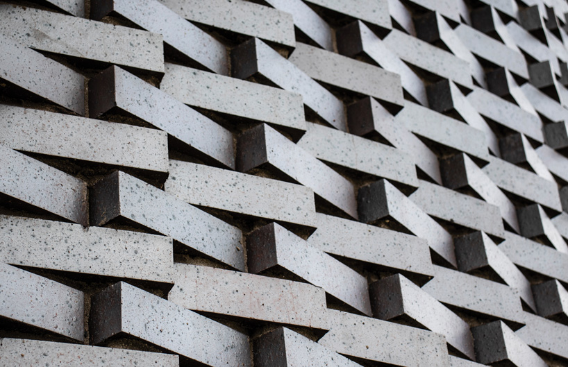  PLY+ wraps st mary chapel in a curved brick shell with a woven pattern in the US