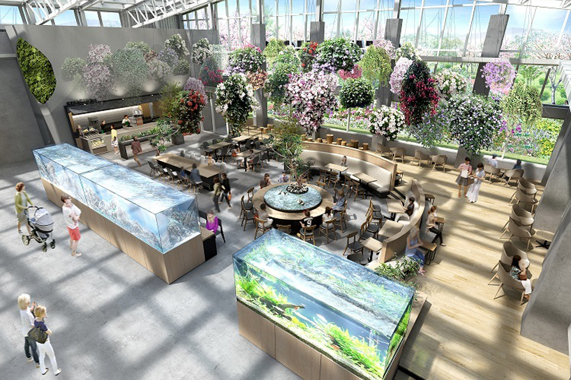 Starbucks Opening Greenhouse Location In Tokyo Filled With Digital Flora