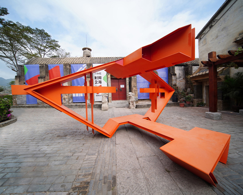 studio frank havermans designs 'social magnet' installation for shenzhen biennale