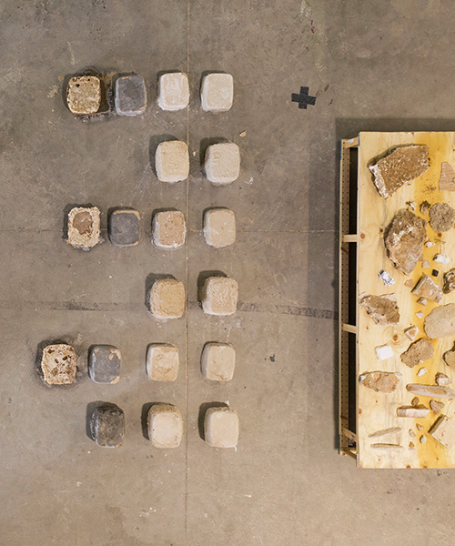 UAE's 2020 venice biennale pavilion proposes equivalent of cement from crystalized salt