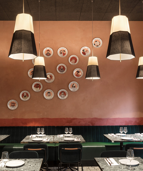 warm tones decorate simple interiors of røst restaurant by vudafieri-saverino