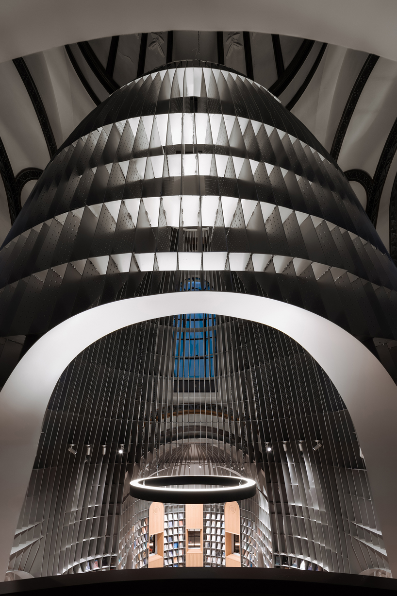 wutpoia lab builds a 'church in a church' for sinan books poetry store in shanghai designboom