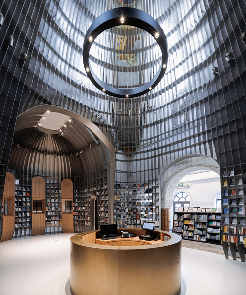 wutpoia lab builds a 'church in a church' for sinan books poetry store in shanghai