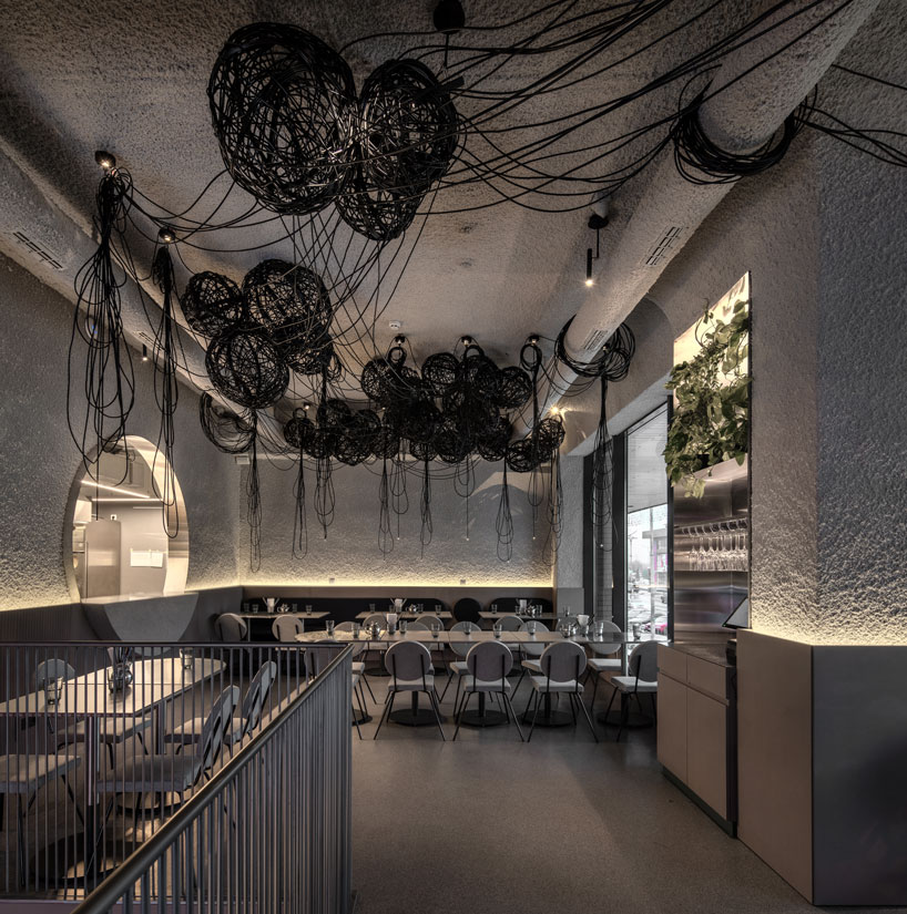 YOD group brings lively chinese streets to restaurant interior in kiev