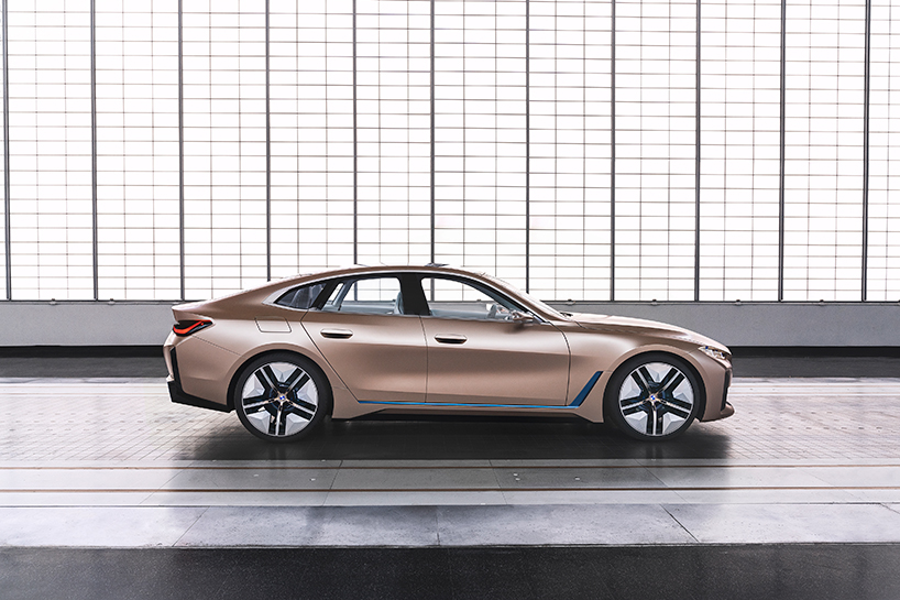 pure-electric BMW concept i4 shapes sporty yet sustainable gran coupe