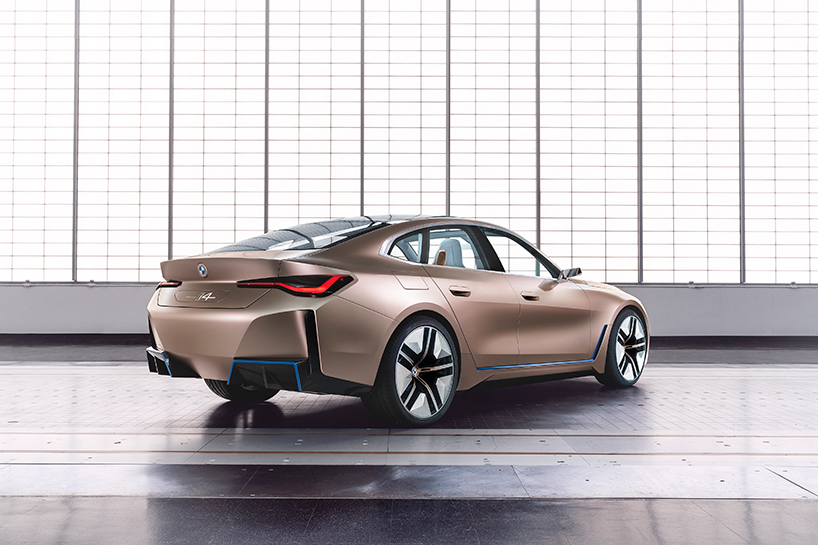 pure electric BMW concept i4 shapes sporty yet sustainable gran coupe