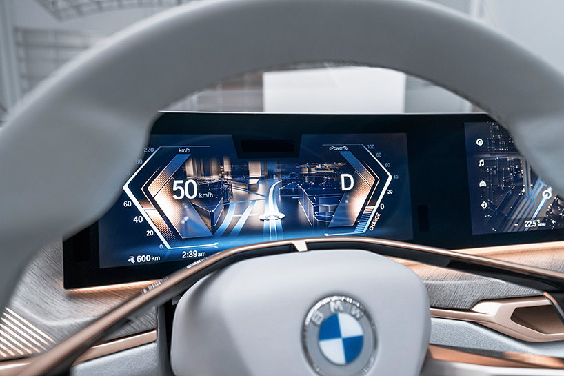 pure-electric BMW concept i4 shapes sporty yet sustainable gran coupe