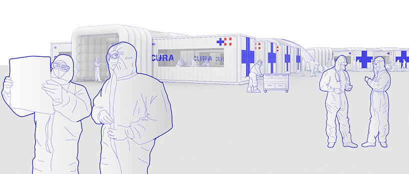 CURA proposes to transform shipping containers into emergency COVID-19 hospitals