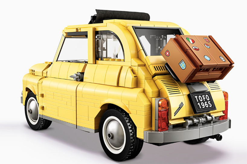LEGO's fiat 500 lets you own a (miniature) icon of italian automotive design