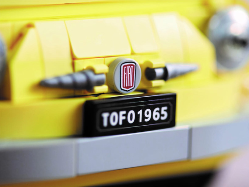LEGO's fiat 500 lets you own a (miniature) icon of italian automotive design