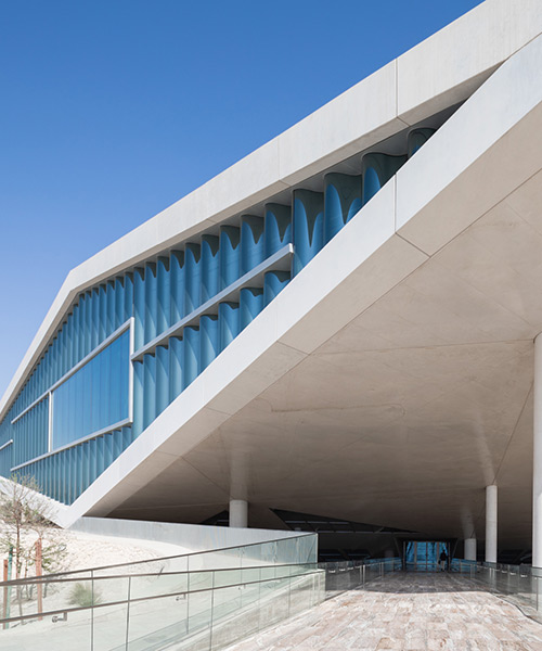 photographer vincent hecht takes to doha to document OMA's qatar national library