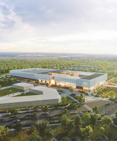 OMA conceives suburban melbourne mall as a piece of social infrastructure