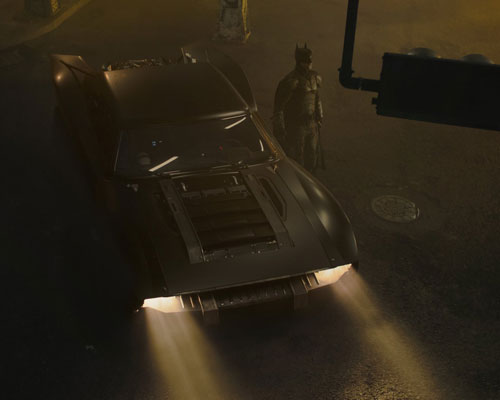 first look at batman's new muscle-car-inspired batmobile