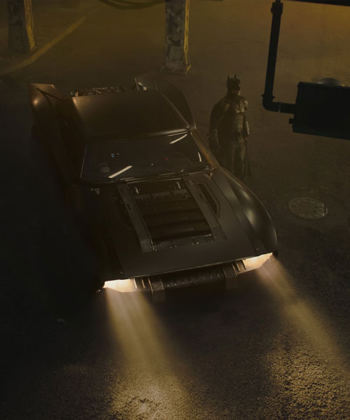 first look at batman's new muscle-car-inspired batmobile