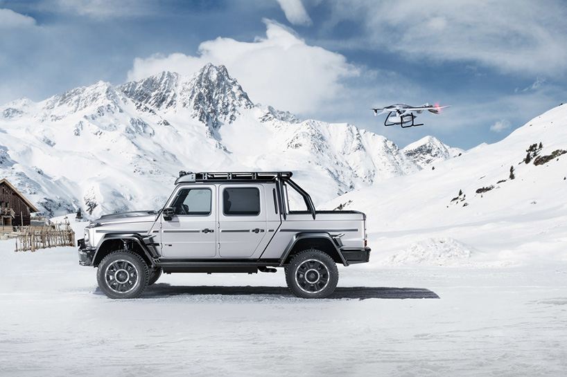 The Brabus 800 Adventure Xlp Is A Mercedes Amg G63 Turned Into Powerful Pickup Truck