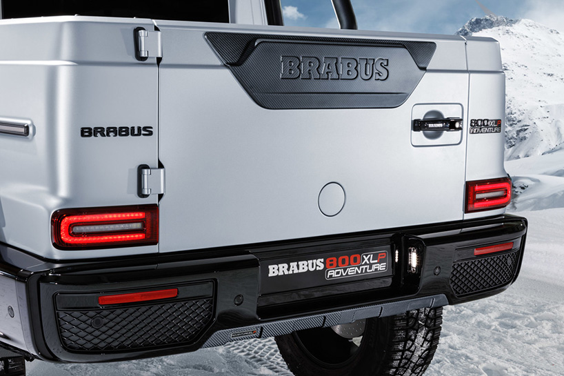 The Brabus 800 Adventure Xlp Is A Mercedes Amg G63 Turned Into Powerful Pickup Truck