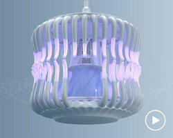 dassault systemes exemplifies eco-design with e-flow air purifier-plus-chandelier