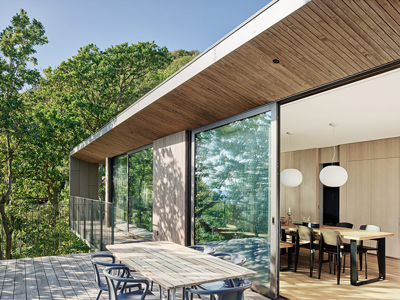 johan sundberg arkitektur elevates sommarhus solviken to the treetops in sweden