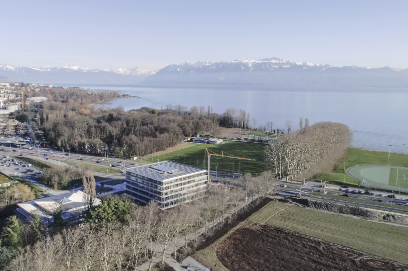 karamuk kuo creates internal landscape for sports science complex at university of lausanne