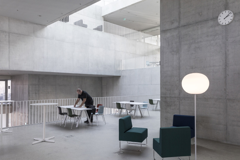 karamuk kuo creates internal landscape for sports science complex at university of lausanne