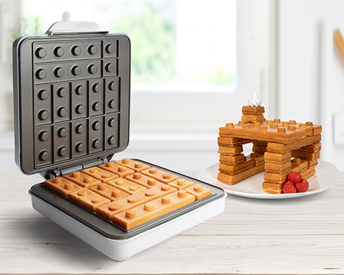 waffle wow, the building block waffle maker that lets you eat LEGO for breakfast